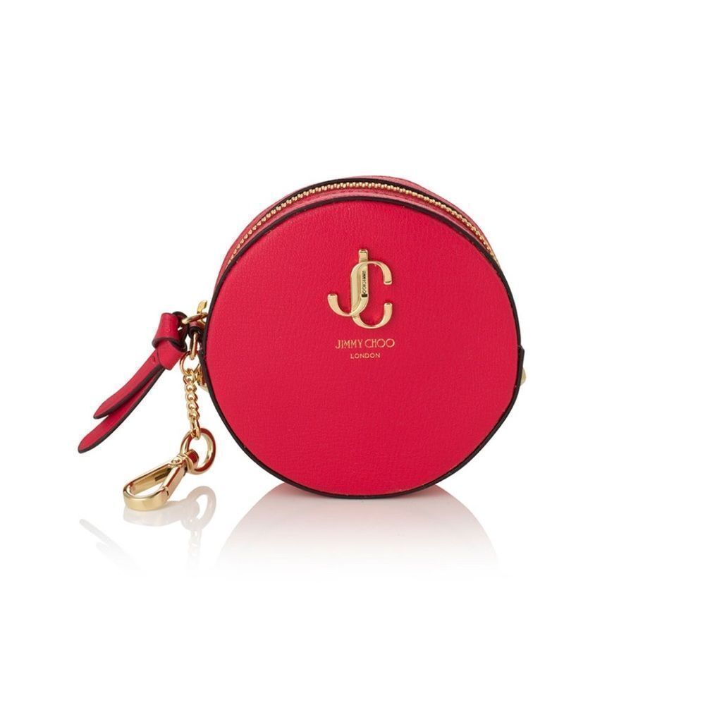 Jimmy Choo Round Keychain and Coin Purse